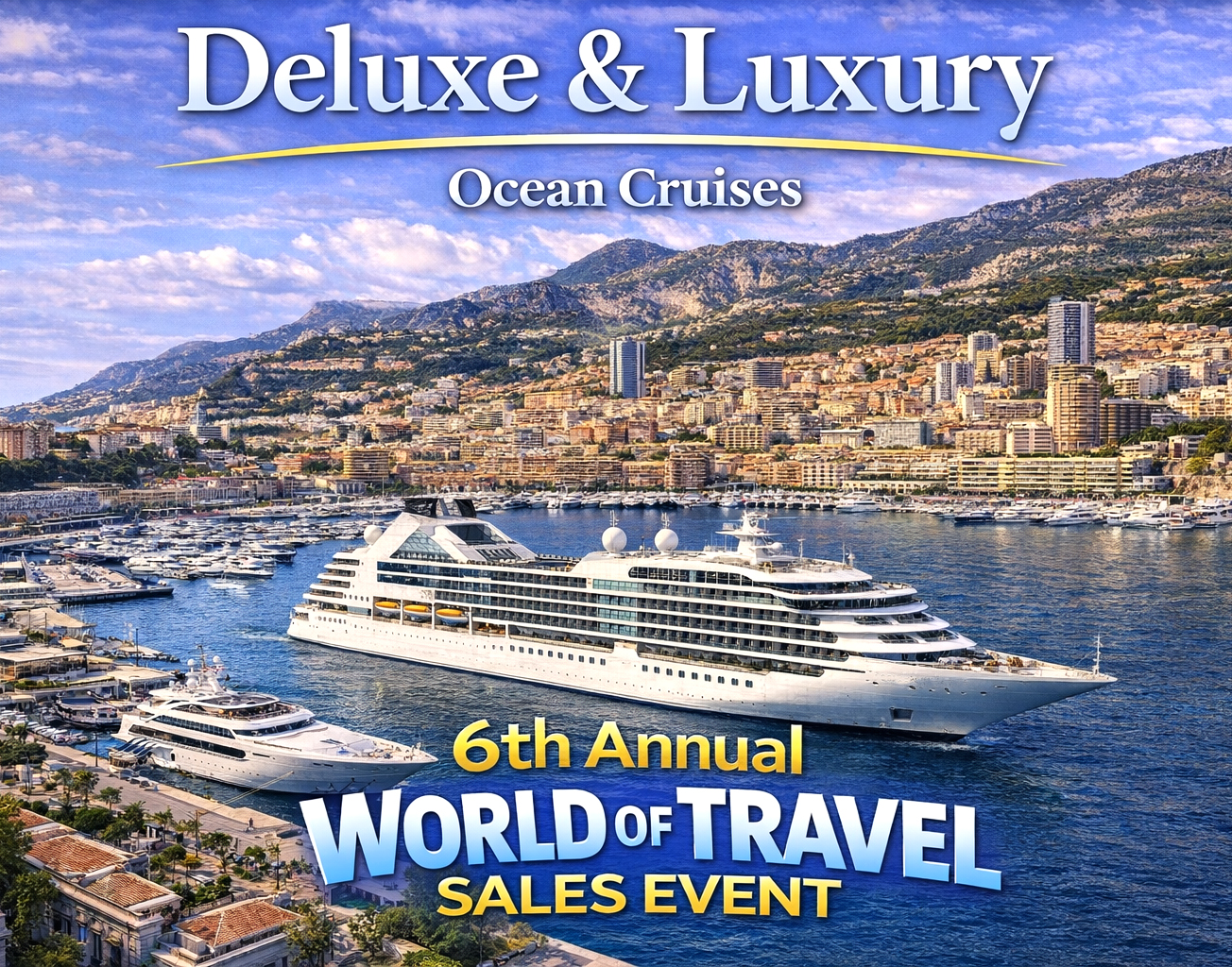 Best Price Cruises 6th Annual World of Travel SALES EVENT - Deluxe & Luxury Ocean Cruises 2026
