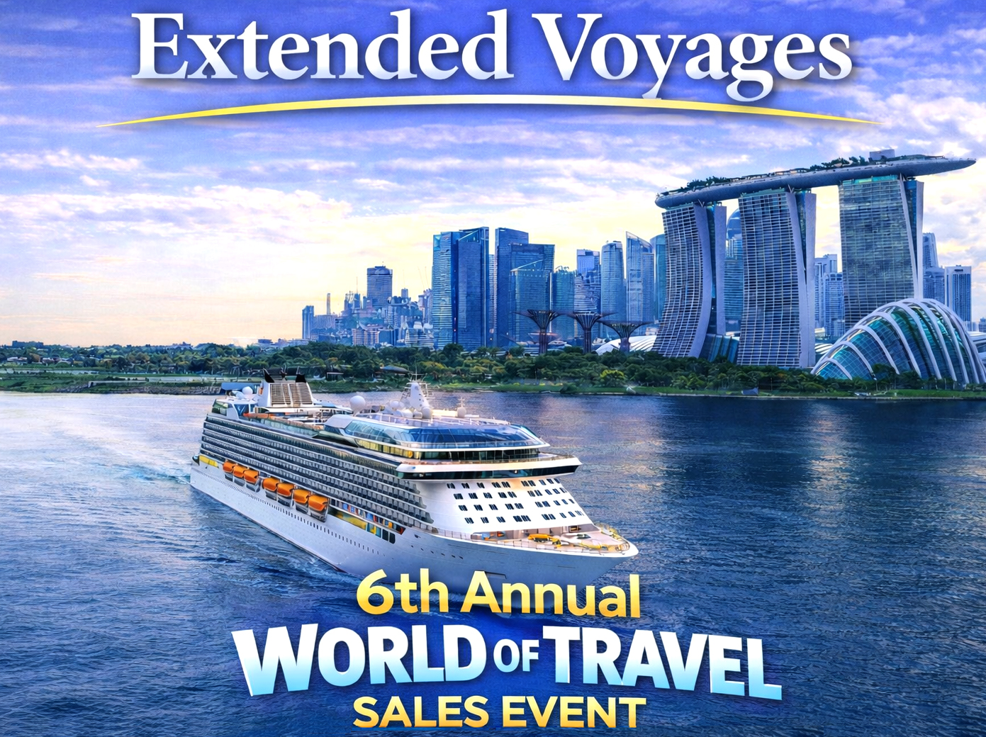 Best Price Cruises 6th Annual World of Travel SALES EVENT - Extended Voyages 2026