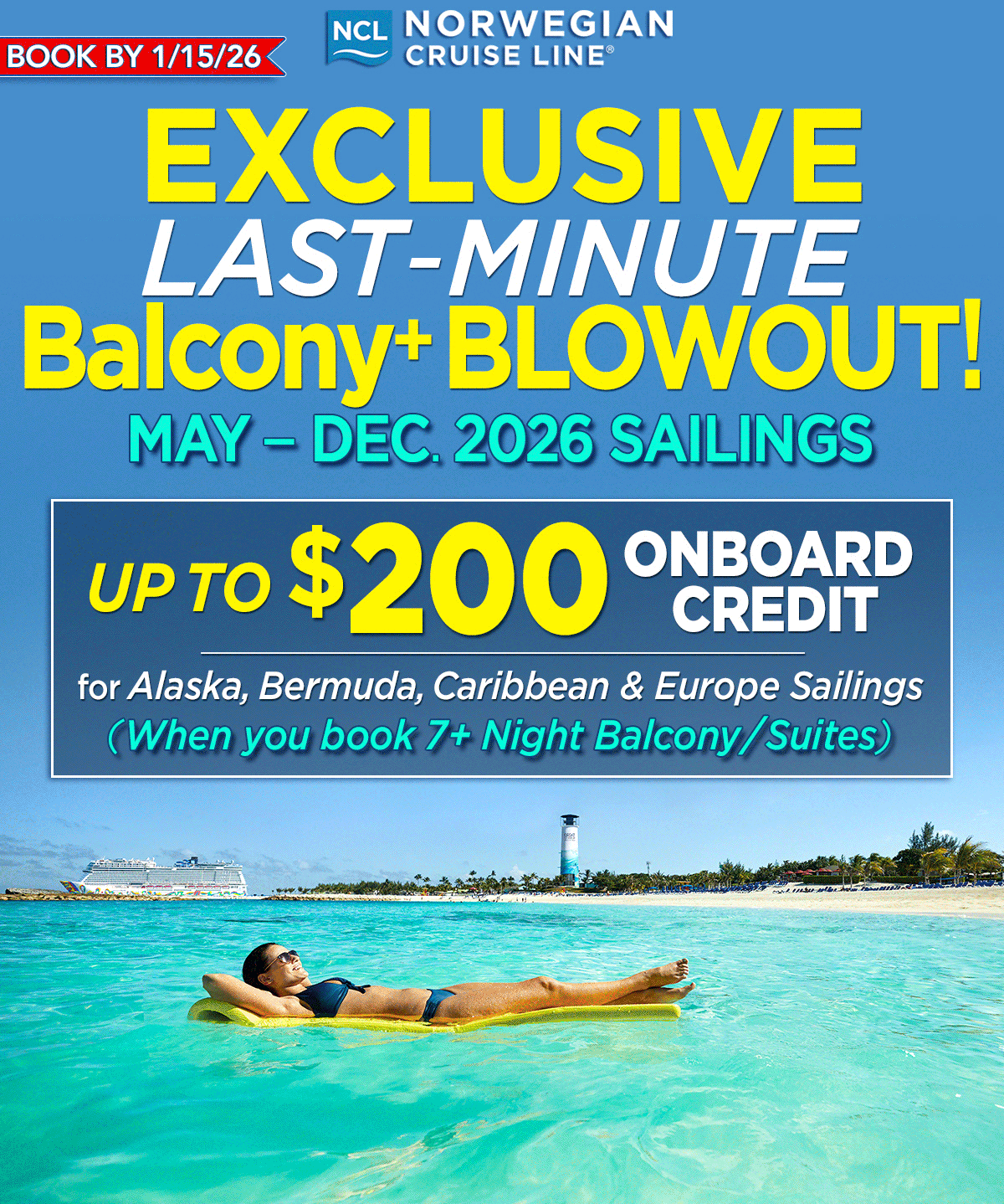 Best Price Cruises Exclusive!