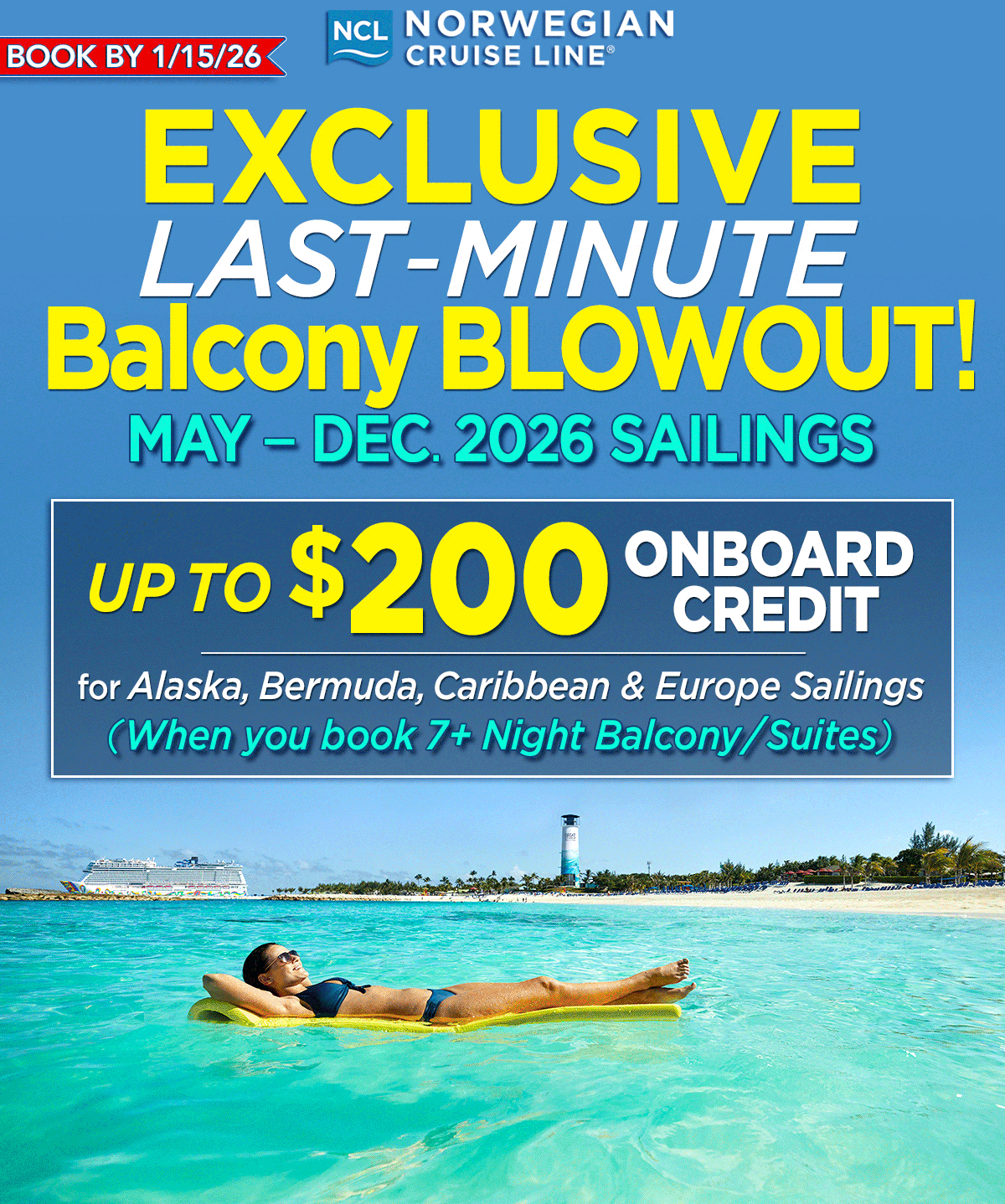 Best Price Cruises Exclusive!