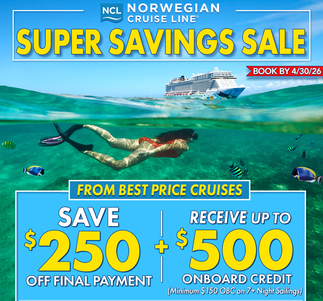 Best Price Cruises Exclusive!